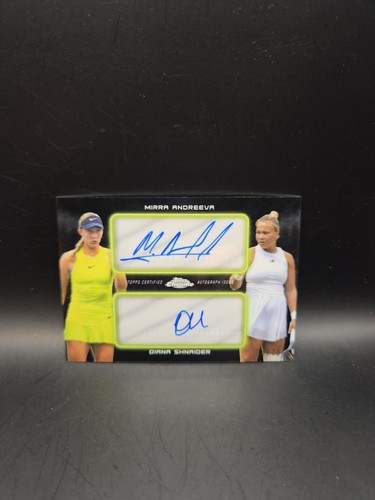 2025 topps chrome tennis mirra - 2025,